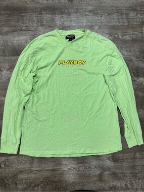 PLAYBOY By PacSun Playboy International Long Sleeve Shirt Size Large